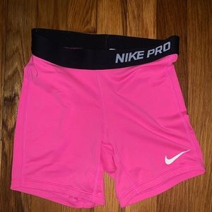 Nike Pro Neon Pink Spandex